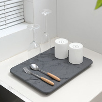 Accessoires de cuisine : Set de table en pierre, Tapis de séchage, Supports vierges pour sublimation, Tapis de table