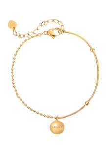 Bracelet de <span class=keywords><strong>cheville</strong></span> tendance en acier inoxydable Ivanda plaqué or 18 carats PVD, porte-bonheur, motif sourire, bijou de mode, cadeau pour femme, vente en gros - Product Image 6