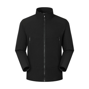 Men's Women's Waterproof <strong>Soft</strong> <strong>Shell</strong> <strong>Hooded</strong> <strong>Jacket</strong> Winter Windproof Warm Fleece Breathable Stand Zipper Appliques Front Chinese - Product Image 1