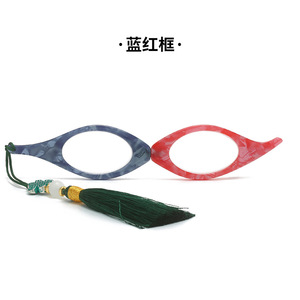 2024 nuevo Retro chino anudado Luz Portátil plegable moda ancianos progresivo Anti luz azul <span class=keywords><strong>gafas</strong></span> de lectura plegables - Product Image 4