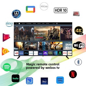 Televisore Weier Smart Network LED 4K Nero da 85 <span class=keywords><strong>Pollici</strong></span> Ultra-Sottile Senza Cornice, Esportazione Cina - Product Image 2