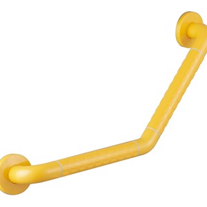 Barra de apoyo Xintianlang de 135 grados, de plástico y acero inoxidable, antibacteriana, para baño, ducha, bañera, para personas mayores y discapacitadas - Product Image 1