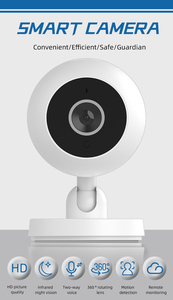 Mini Cámara Inalámbrica WiFi de 1080P con 360 °   Rotación, 180 °   Cámara de Vigilancia con Vista Vertical y Visión Nocturna - Product Image 5