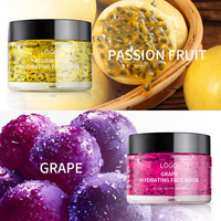 Masque facial en gelée hydratant, nourrissant, biologique, raffermissant, pour peaux sensibles, à la vitamine C, exfoliant pour peaux sèches