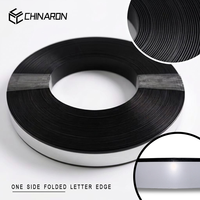 Bande de profilé aluminium plié sur mesure pour accessoires de signalétique LED 3D en lettres lumineuses