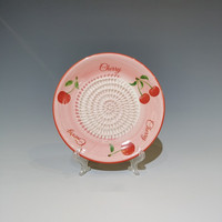 BESTCERA assiette en porcelaine durable écologique pour la cuisine assiette de broyeur d'ail en céramique pour les fêtes utilisation au restaurant