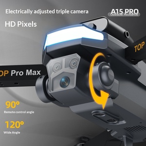 Nuevo Dron A15Pro para <span class=keywords><strong>BROS</strong></span> con Cámaras Triples de Alta Definición, Evitación Integral de Obstáculos y Plantas de Plástico - Product Image 3