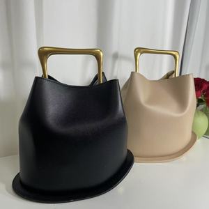 <span class=keywords><strong>Borsa</strong></span> a secchiello in vera pelle di lusso da donna, in pelle bovina, personalizzabile con logo, all'ingrosso, alla moda, di marca - Product Image 2