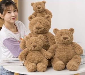 Oso de Peluche Kawaii de Barcelona, Juguete de Peluche Creativo para Niños, Regalo de Cumpleaños, Regalo de San Valentín - Product Image 1