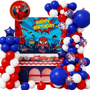 Set di Palloncini in Gomma per Primo Compleanno, Accessori per Foto, Decorazioni da Parete, Articoli per Feste a Tema - Product Image 1