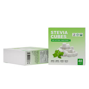 Sustituto de azúcar natural Stevia Zero Calorie White Stevia Cube Para tés Café - Product Image 6