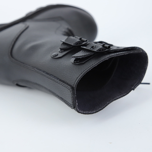 Botas Tácticas de Cuero Vacuno DFM09 con Hebillas Ajustables en las Mangas - Product Image 4
