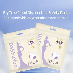 Ladies Panty Diapers Underwear Female Disposable Type Sanitary Napkins Pants Lady With Menstrual Pad Period