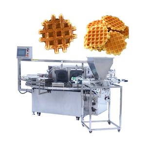 Machine à rouleaux de noix de coco croustillante d'approvisionnement d'usine de ravitaillement automatique Ligne de production professionnelle de gaufres à bulles et de crêpes croustillantes - Product Image 1