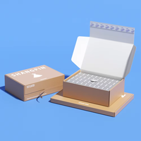 Caja de Papel Corrugado de Alta Calidad para Auriculares, Caja de Envío Conveniente y Reciclable, Cajas de Kraft de Tamaño Personalizado para Regalos