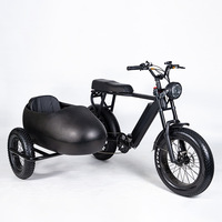 Factory Direct 20 Inch Electric Road Bike Sidecar Tricycle with Excellent Visibility and Comfort