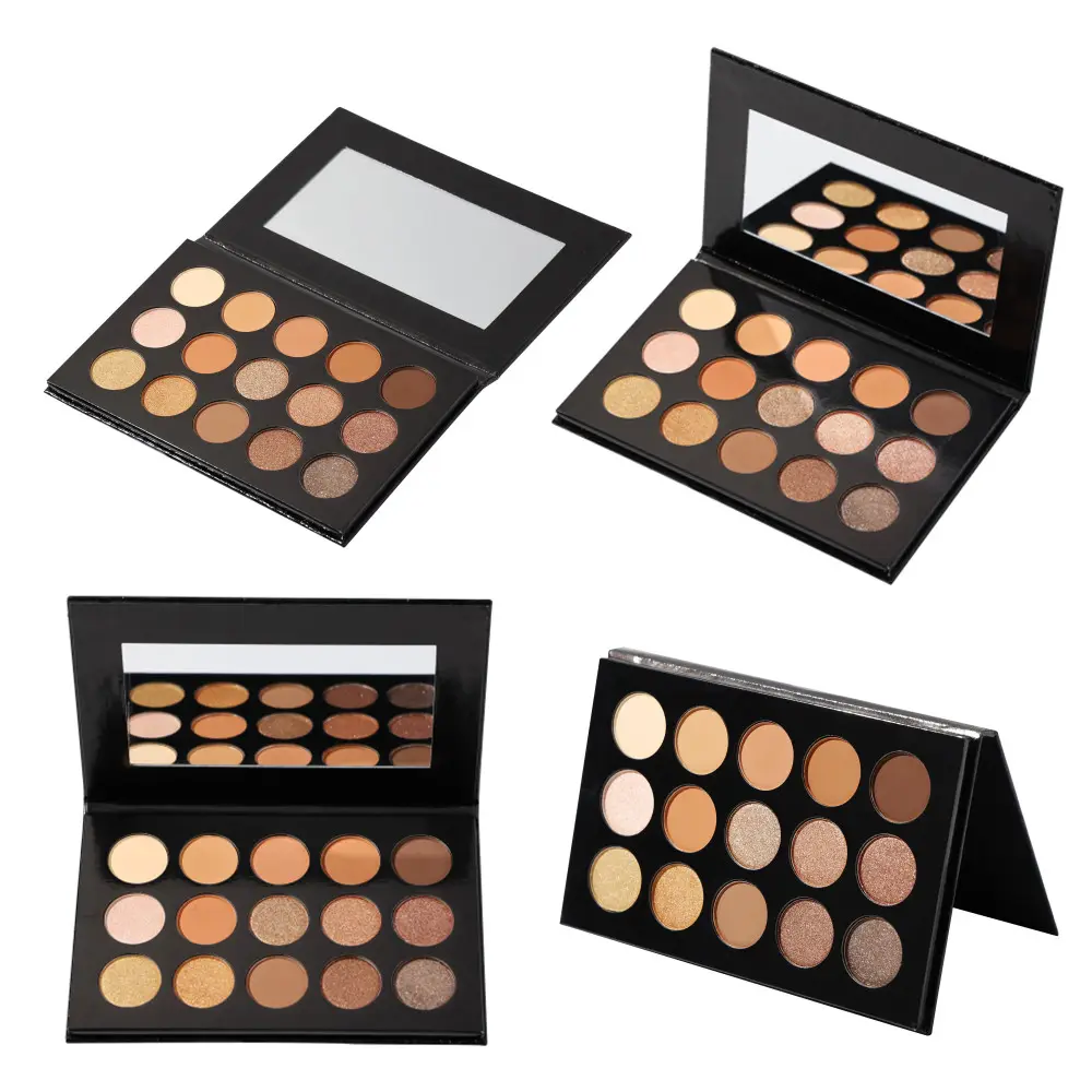 Beauty Cosmetics Products Face Makeup Eye Shadow Private Label Cruelty Free Luminous Eyeshadow Palette 18 colors