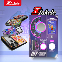 Machine de vente automatique populaire pour l'impression de coques de téléphone portable, imprimante UV personnalisée pour coques de téléphone avec certification CE