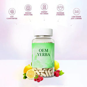 كبسولة سوبر يربا ماتي ، مكملات الشاي العشبية السحرية مع بروبيوتيك وفيتامين لتعزيز الطاقة والألياف الغذائية - Product Image 5