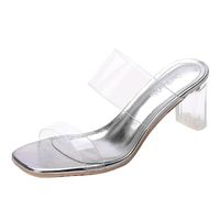 Sandales à talons hauts pour femmes, plateforme ultra haute, talon épais, bout en maille, dessus en PU, semelle extérieure en caoutchouc, sexy, pour l'extérieur