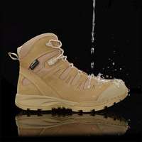 Chaussures de chasse durables pour hommes, bottes en cuir, bottes tactiques pour la protection