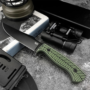 Nouveau Couteau Portable MKC <span class=keywords><strong>Triumph</strong></span> à Lame Tanto à Tranchant Brut pour la Chasse, la Survie en Extérieur, le Camping et la Pêche, avec Étui - Product Image 6