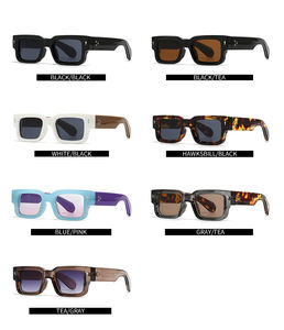 แว่นกันแดดทรงสี่เหลี่ยม SHINELOT CP2729 แฟชั่นสำหรับผู้ชาย กรอบ PC ป้องกันรังสียูวี 400  โลโก้สั่งทำได้ เหมาะกับทุกรูปหน้า สำหรับกิจกรรมกลางแจ้ง - Product Image 3