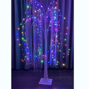 Luces Led de árbol de sauce para exterior, 5 pies, 1,5 <span class=keywords><strong>m</strong></span>, RGB, árbol de Navidad, sauce llorón, árbol de luz, gran oferta - Product Image 4