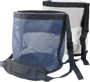 Muestra Gratuita de Bolsa para Alimento de Caballos para Granos, Comedero de Malla Resistente con Correa Ajustable y Almohadilla Cómoda para Cuello y Nariz - Product Image 1