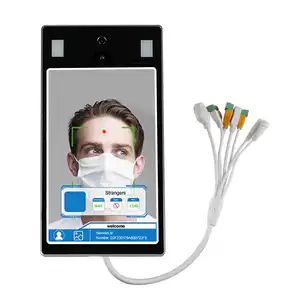 Android thermal imaging camera temperature measuring instruments face recognition scan