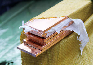 Großhandel Erdungssystem-Leiter Kupferbeschichteter Stahl Erdungsschiene Flachkupferschiene für Industrietechnik - Product Image 6