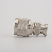 WiFi WLAN Router Antena Terminal RF Adaptador Convertidor BNC Macho a N Macho Conectores