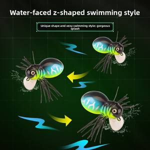 เหยื่อปลอม WEIHE ขนาด 41 มม. น้ำหนัก 6.2 กรัม ทำจากพลาสติก สำหรับตกปลาคาร์พด้วยเทคนิคตกปลาแบบลากเหยื่อลงก้นในทะเลสาบ - Product Image 2