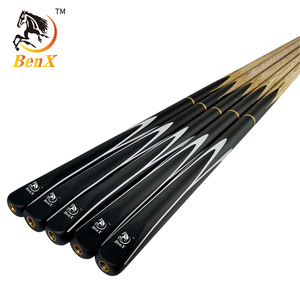 Queues de billard Benxiao H-5, 3/4 articulées, vente directe d'usine, grande promotion, extensions 9mm/9.5mm/10mm - Product Image 4