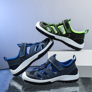 Nouvelles sandales d'été pour garçons, chaussures de plage pour enfants, sandales de sport à bout fermé avec soutien de la voûte plantaire pour garçons - Product Image 1