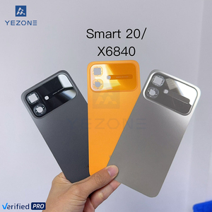 Carcasa Trasera de Repuesto para Infinix Tecno Itel Smart 20 X6840, Tapa de Batería de Vidrio - Product Image 2