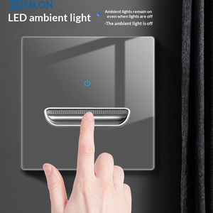 XIMLON Interruptores e Tomadas Elétricas de Parede de Vidro Temperado de Luxo 220V de Alta Potência, Fabricante de Interruptores de Luz Personalizáveis - Product Image 5