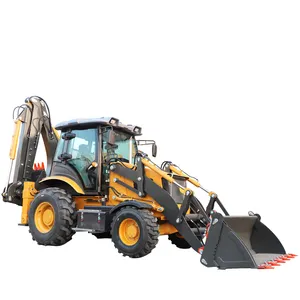 Free Shipping Hot Sale Backhoe Loader Construction Equipment High Efficiency Chinese 8 Ton 10 Ton Wheel Loaders for Sale Kubota