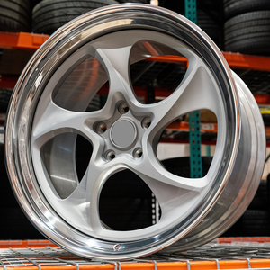 Cerchi in Alluminio Forgiato di Lusso 18 19 20 21 22 Pollici 4*100 5*100 5*112 5*114.3 Bianco Lucido Compatibili con GR9 FK7 S3 350Z G37 E90 CV1 03+ - Product Image 1