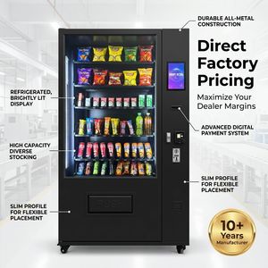 Distributeur automatique de boissons froides et de snacks <span class=keywords><strong>à</strong></span> grande capacité avec fentes ajustables, gestion cloud SDK, certifié CE - Product Image 4