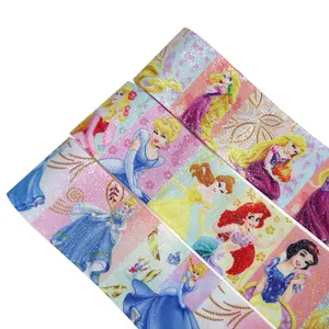 Bestseller 3 Zoll Schnee wittchen Prinzessin Cartoon Gros grain Band