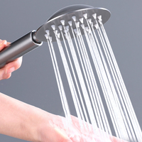 Kepala Shower Profesional dari Baja Tahan Karat SUS304 dengan Injeksi Udara, Tekanan Tinggi, dan Filter untuk Pasokan Proyek Spa Hotel.