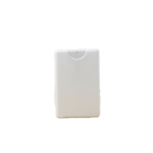 Flacon de parfum <span class=keywords><strong>vide</strong></span> en plastique PP de haute qualité, format carte de crédit, 10 ml, 15 ml, 20 ml, blanc, noir, transparent, avec bouchon pulvérisateur - Product Image 2