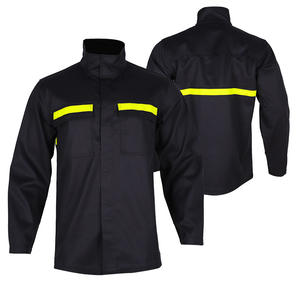 Chaqueta de Trabajo Xk-25-1089 de Mezcla de Lana y Algodón con Protección Contra Arco Eléctrico, Costuras Soldadas, 320g, para Trabajadores de Carbón, Química y Petróleo - Product Image 3