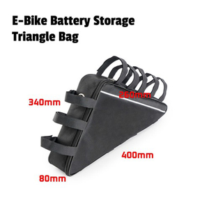 Sac <span class=keywords><strong>de</strong></span> guidon triangulaire personnalisé <span class=keywords><strong>pour</strong></span> vélo, sac <span class=keywords><strong>de</strong></span> <span class=keywords><strong>cadre</strong></span> triangulaire <span class=keywords><strong>pour</strong></span> VTT, sac <span class=keywords><strong>de</strong></span> rangement <span class=keywords><strong>pour</strong></span> <span class=keywords><strong>batterie</strong></span> avec multiples sangles Velcro - Product Image 2