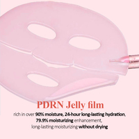 Masque en feuille de gelée rose au saumon PDRN naturel, marque privée, produits de soin de la peau du visage pour femmes, anti-âge, rides, hydratant, masque facial