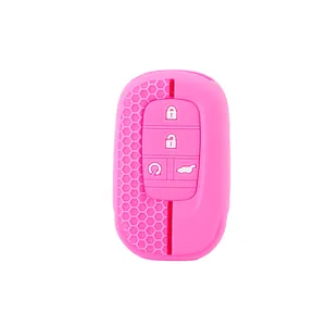 High Quality Soft Touch Material Silicone Car Key Case Key Protection Cover For Honda CRV Civic