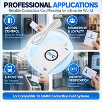 Lecteur de cartes HF ACR 122U 13,56 MHz avec SDK ISO14443A Lecteur-graveur RFID