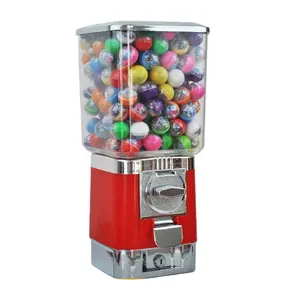 Beste Qualität Kunststoff fass, quadratischer Kopf, Süßigkeiten, Kaugummi, Spielzeug, Hüpfball automat MVM5BP