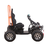 Scooter électrique à quatre roues motrices 4x4, véhicule tout-terrain, 6000W, haute performance, haute vitesse, chasse, ferme, transport de marchandises, utilitaire, puissant